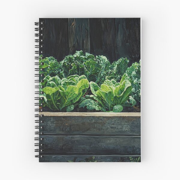 Item preview, Raised Bed Garden with Kale and Lettuce designed and sold by Shannon Hilson.