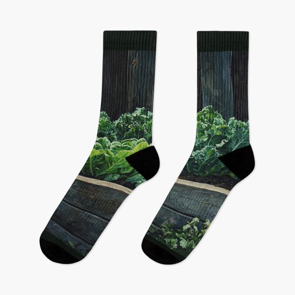 Item preview, Raised Bed Garden with Kale and Lettuce designed and sold by Shannon Hilson.