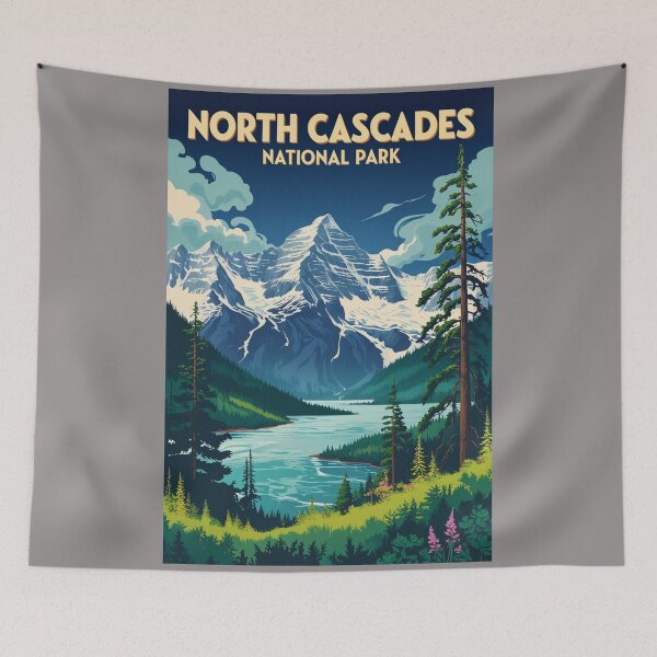 Item preview, North Cascades National Park designed and sold by beezzz4you.
