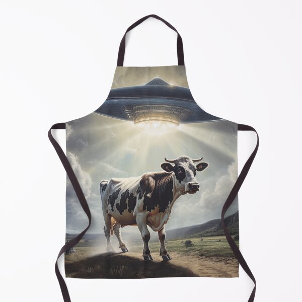 Item preview, Cow Abduction UFO Encounter designed and sold by Shannon Hilson.