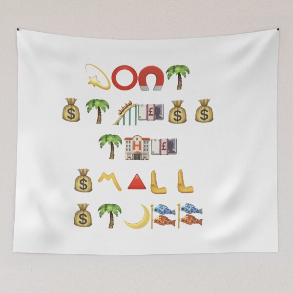 Item preview, Don’t Stress The Small Stuff – Unique Emoji Emblems Art | Emoji Hall of Fame Collectible designed and sold by Emoji Emblems.