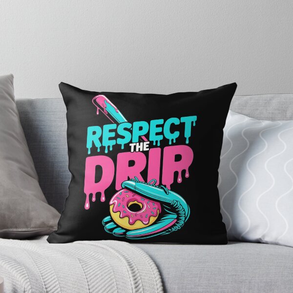 Item preview, Respect the Drip Pink Donut Art designed and sold by designleon19.