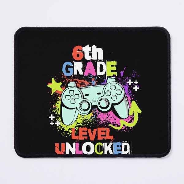 Item preview, sixth Grade Level Unlocked T-Shirt – Back to School Gamer Tee for Kids, Boys & Girls designed and sold by zigner.