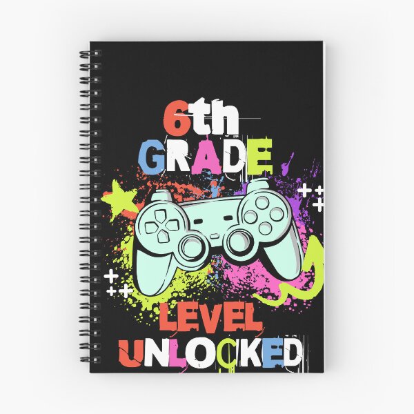 Item preview, sixth Grade Level Unlocked T-Shirt – Back to School Gamer Tee for Kids, Boys & Girls designed and sold by zigner.
