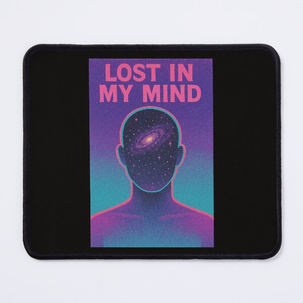 Item preview, Lost In My Mind – Cosmic Retro Surreal Design designed and sold by HoopeStylee.