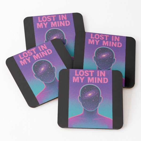 Item preview, Lost In My Mind – Cosmic Retro Surreal Design designed and sold by HoopeStylee.