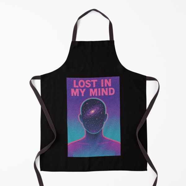 Item preview, Lost In My Mind – Cosmic Retro Surreal Design designed and sold by HoopeStylee.