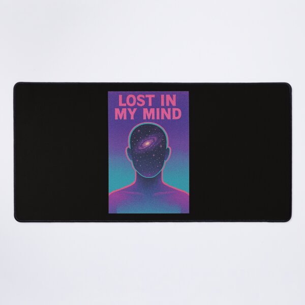 Item preview, Lost In My Mind – Cosmic Retro Surreal Design designed and sold by HoopeStylee.