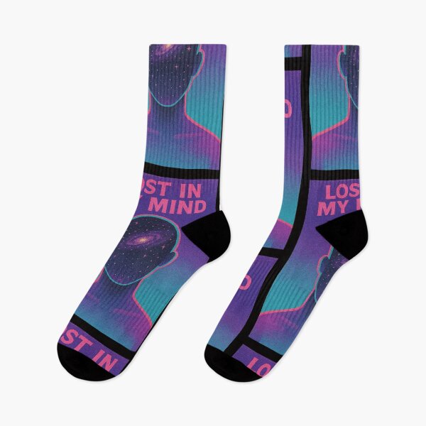 Item preview, Lost In My Mind – Cosmic Retro Surreal Design designed and sold by HoopeStylee.