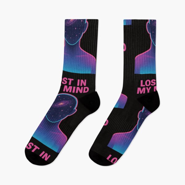 Item preview, Lost In My Mind – Cosmic Retro Surreal Design designed and sold by HoopeStylee.