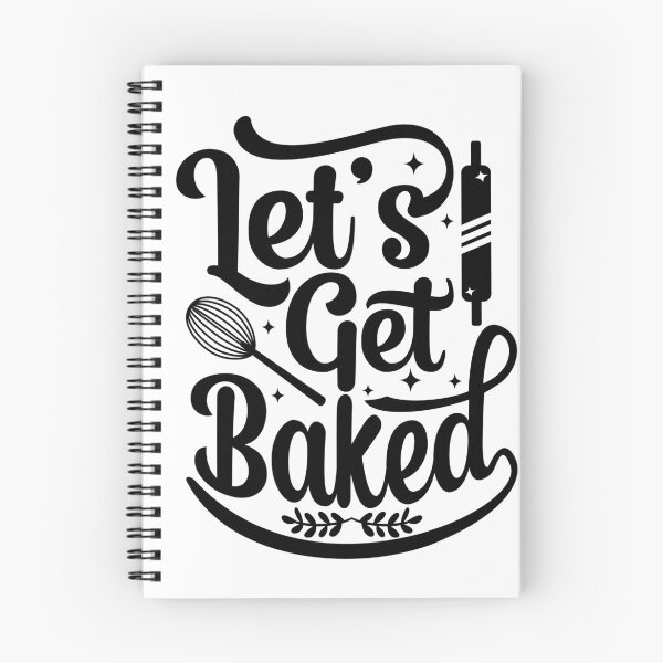 Item preview, Let’s Get Baked Sticker | Funny Baking Pun, Cute Kitchen Humor, Baker Gift Design designed and sold by Artistia Inc.