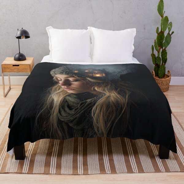Item preview, Woman with Dream House Portrait designed and sold by Shannon Hilson.
