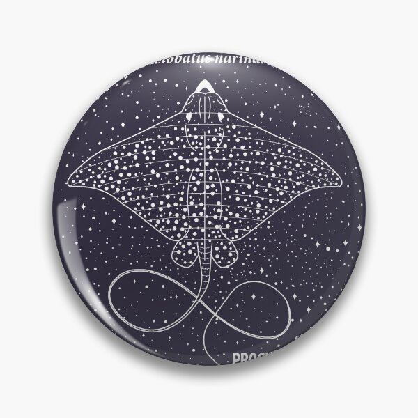 Item preview, Spotted Eagle Ray designed and sold by Procyonidae Creative.