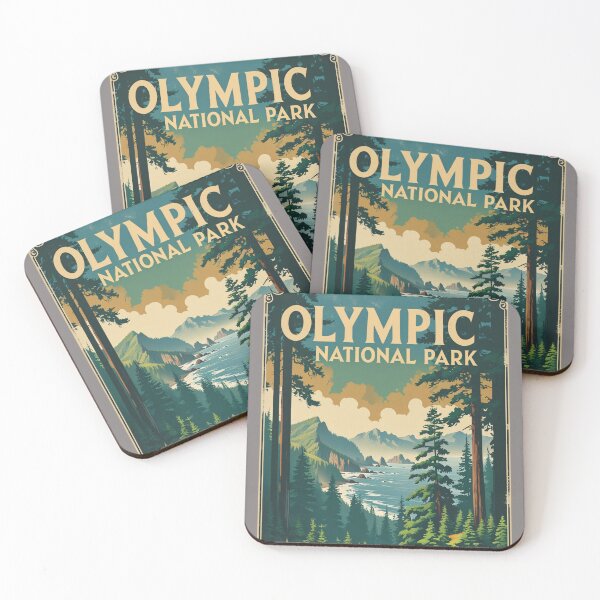 Item preview, Olympic National Park designed and sold by beezzz4you.