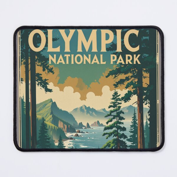 Item preview, Olympic National Park designed and sold by beezzz4you.