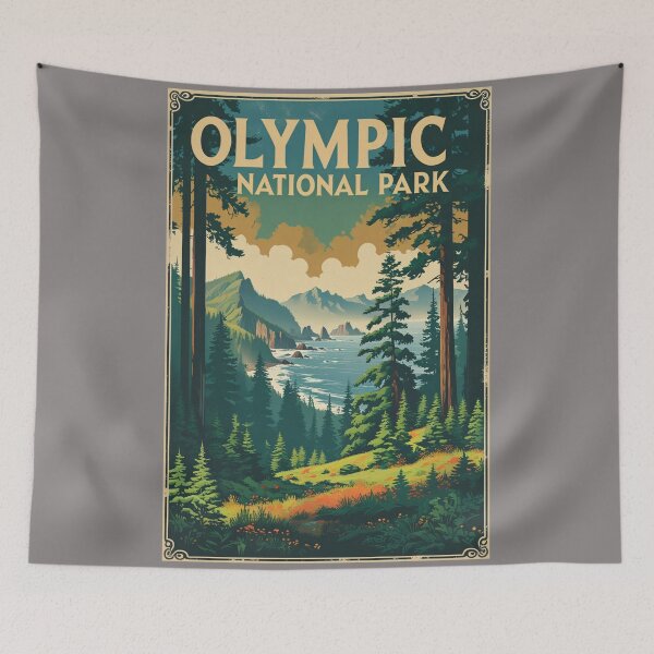 Item preview, Olympic National Park designed and sold by beezzz4you.