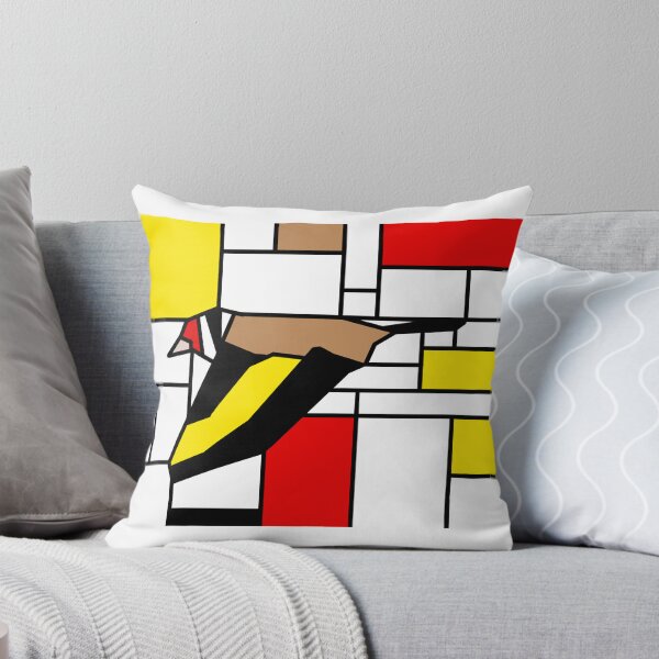 Item preview, Mondrian European Goldfinch designed and sold by CCArtPrints.
