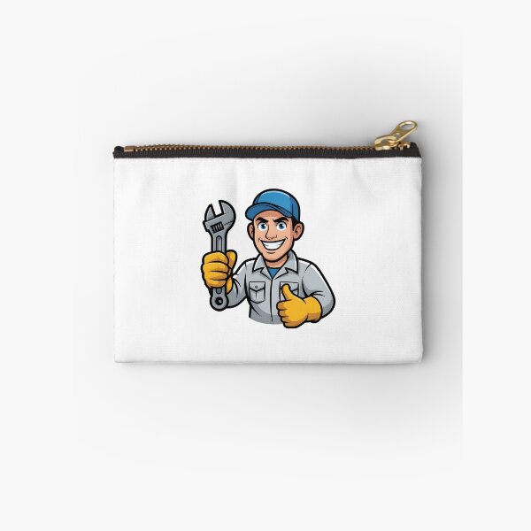 Item preview, Happy Mechanic Labor Day Cartoon Gift designed and sold by CraftStudioCo.