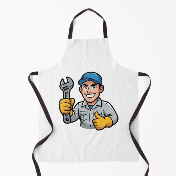 Item preview, Happy Mechanic Labor Day Cartoon Gift designed and sold by CraftStudioCo.