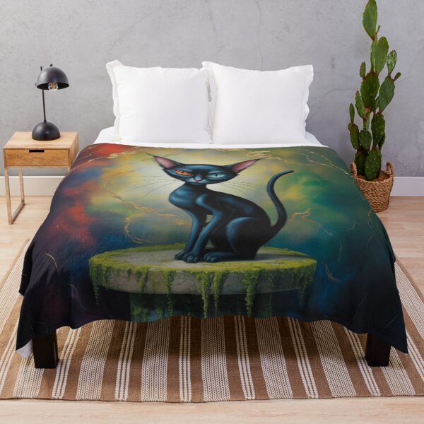 Item preview, Cosmic Cat of the Constellations – Guardian of the Stars designed and sold by FusiTink.