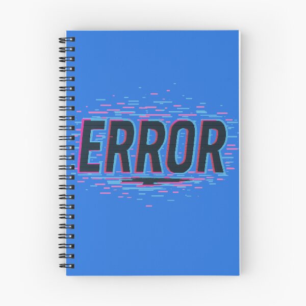 Item preview, Error Neon Glitch Typography designed and sold by ArtComixHaven.