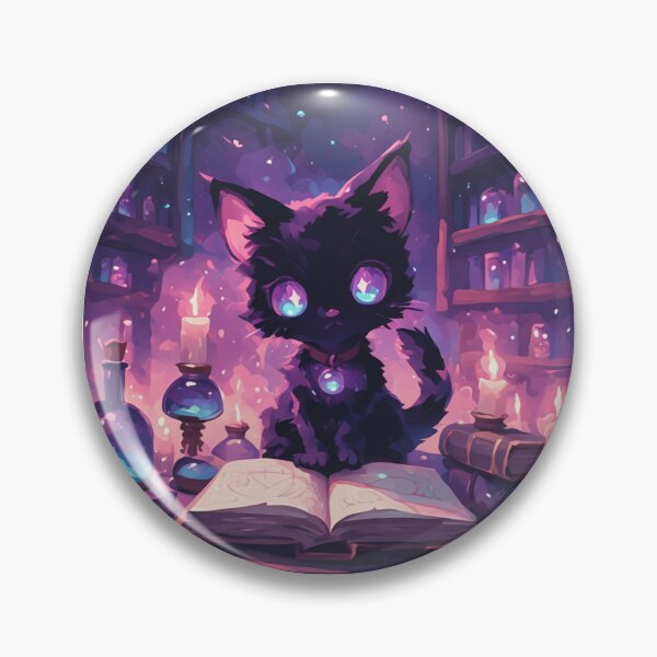 Item preview, Witchy cat designed and sold by MendaciousMina.