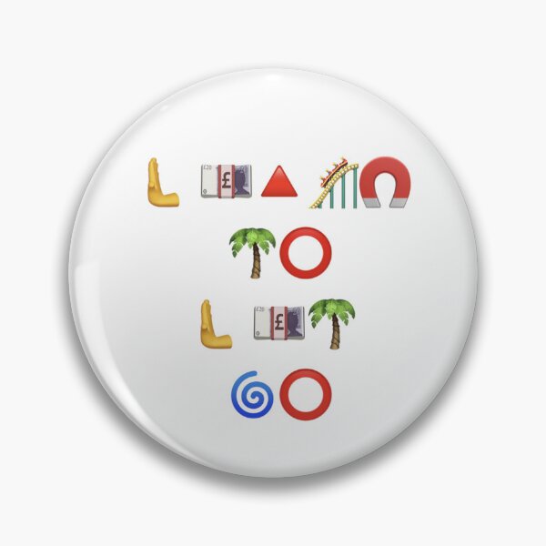 Item preview, Learn To Let Go – Unique Emoji Emblems Art | Emoji Hall of Fame Collectible designed and sold by Emoji Emblems.