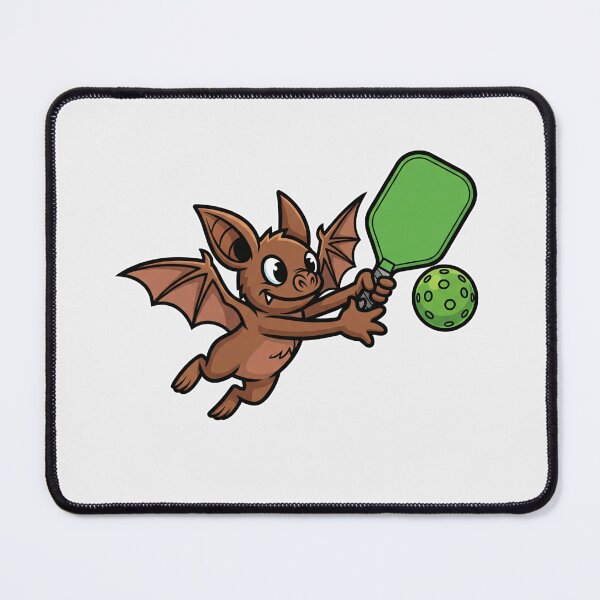 Item preview, Pickleball Bat Halloween Sport – Cute Bat Minimalist Animal Art designed and sold by BeaverFriends.