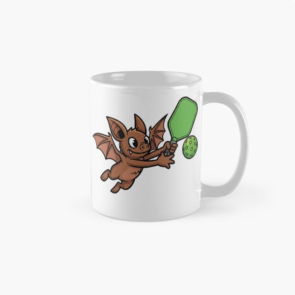 Item preview, Pickleball Bat Halloween Sport – Cute Bat Minimalist Animal Art designed and sold by BeaverFriends.