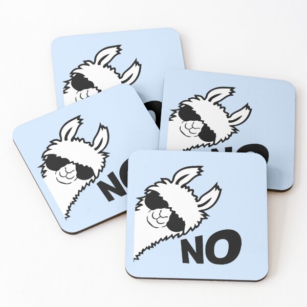 Item preview, No Llama Sunglasses Cool Drama Probllama Funny Alpaca designed and sold by shirt-o-mat.