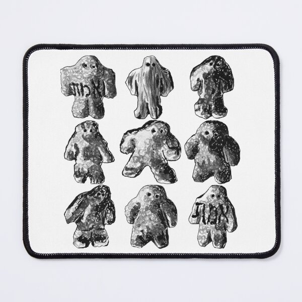 Item preview, Nine Clay Golem Paintings designed and sold by GolemStickers.