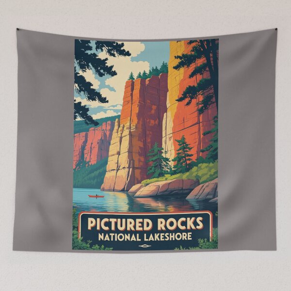 Item preview, Pictured Rocks National Lakeshore designed and sold by beezzz4you.