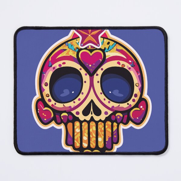 Item preview, Disco Skull – Retro Funky Pop Art Skull Illustration designed and sold by alibabart19.