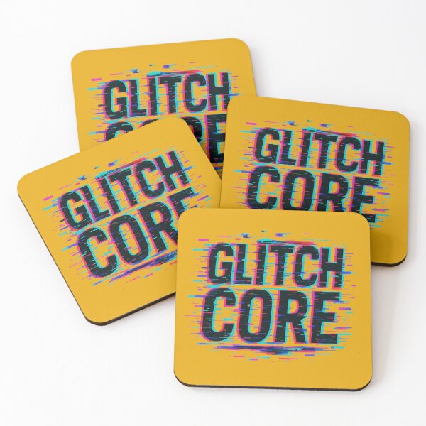 Item preview, Glitch Core Neon Glitch Typography designed and sold by ArtComixHaven.