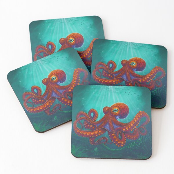 Item preview, Octopus: Ebb & Flow designed and sold by serenaking.