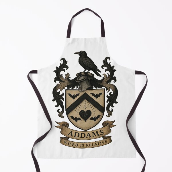 Item preview, Addams family Crest .... Original Artwork designed and sold by HarrisButterfield&Company.