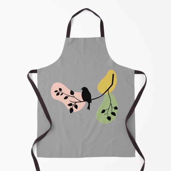 Item preview, Minimalist Bird Silhouette with Pastel Shapes designed and sold by kiradreamshop.