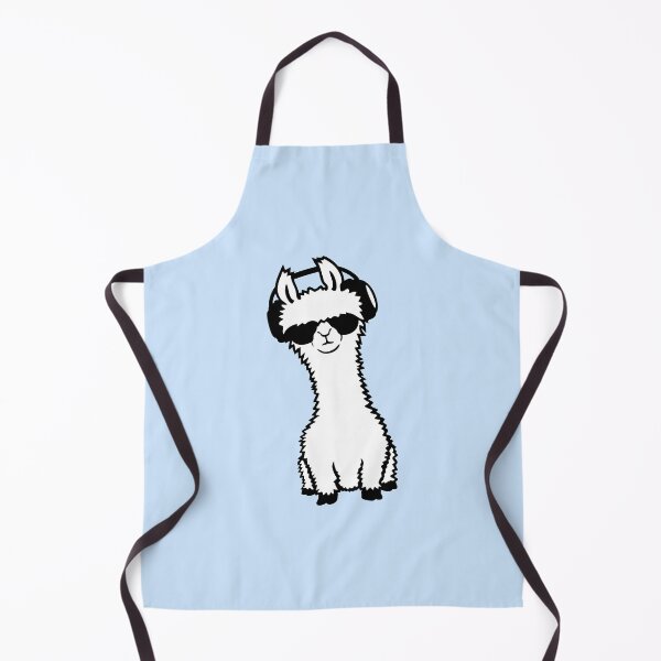 Item preview, DJ Llama Cool Sunglasses Headphone Party Music Club designed and sold by shirt-o-mat.