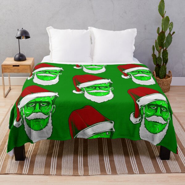 Item preview, ugly christmas santa claus frankenstein monster designed and sold by Gossip Rag.