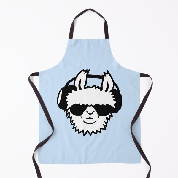 Item preview, DJ Llama Cool Sunglasses Headphone Party Music Club designed and sold by shirt-o-mat.