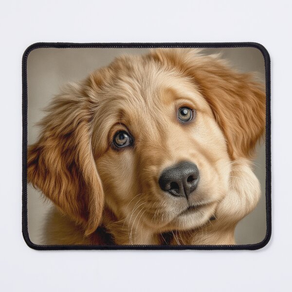 Item preview, Golden Retriever puppy - I think I'm in love! designed and sold by Gino By Design.