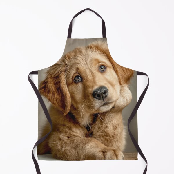 Item preview, Golden Retriever puppy - I think I'm in love! designed and sold by Gino By Design.