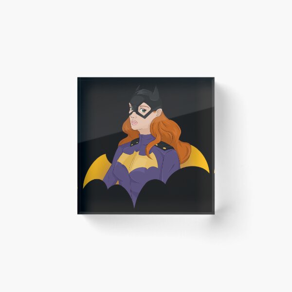 Item preview, Batgirl portrait purple outfit  designed and sold by StargemDesign.
