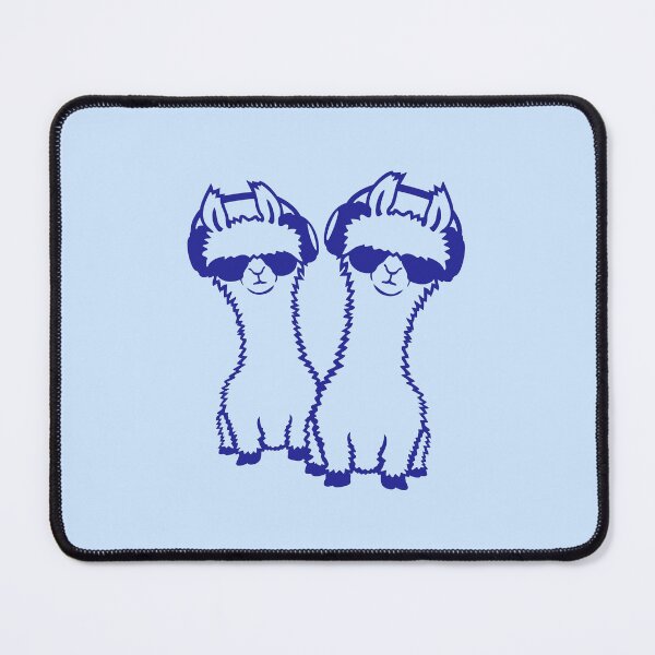 Item preview, 2 DJ Llama Cool Sunglasses Headphone Party Music Club designed and sold by shirt-o-mat.