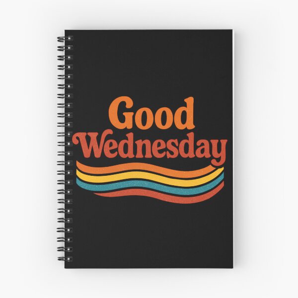Item preview, Minimal Retro Good Wednesday designed and sold by SoftStyleStudio ⭐⭐⭐.
