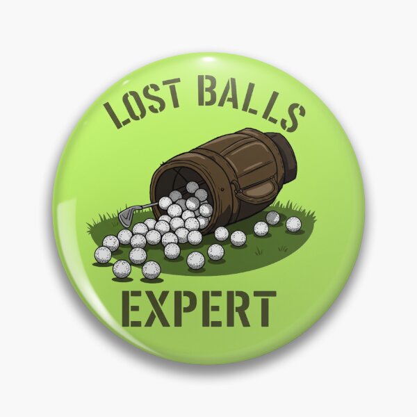 Item preview, Lost Balls Expert – Funny Golf Design designed and sold by EastEndTownie.