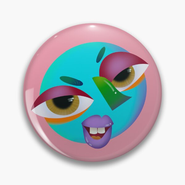 Item preview, SoCal cyan head designed and sold by m-art-een.