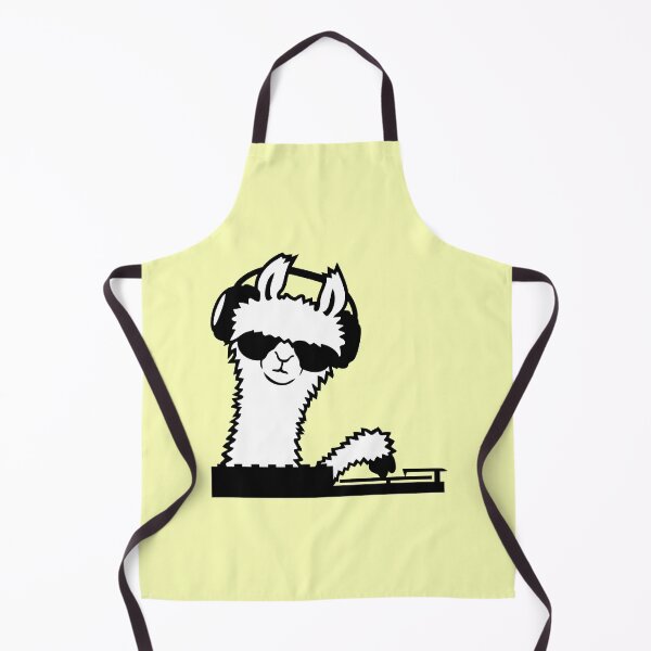 Item preview, DJ Llama Turntable Sunglasses Headphone Party Music Club designed and sold by shirt-o-mat.