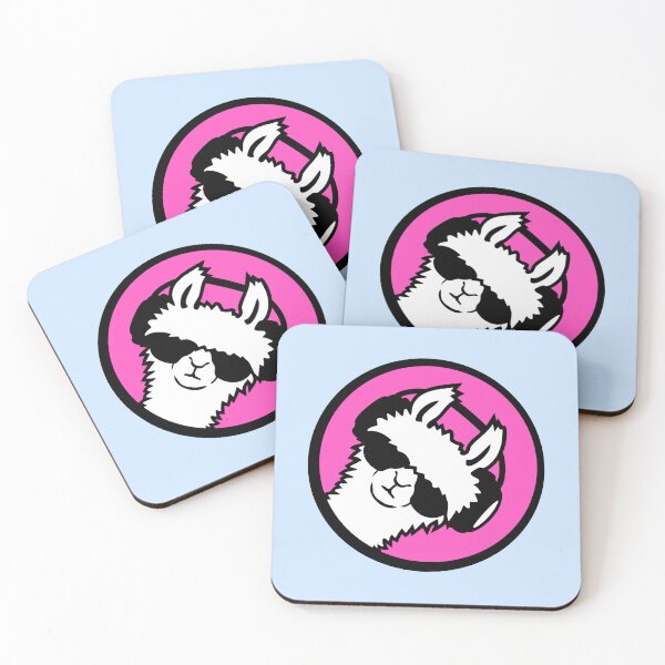 Item preview, DJ Llama Cool Sunglasses Headphone Party Music Club designed and sold by shirt-o-mat.