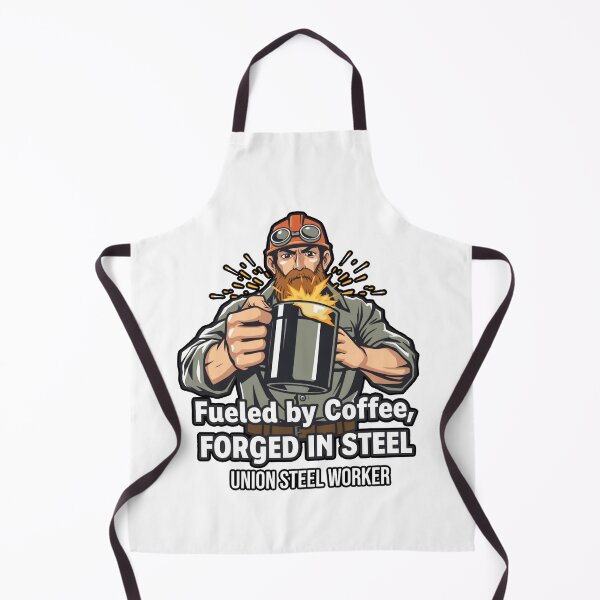 Item preview, Steel Worker Mug – “Fueled by Coffee, Forged in Steel” Funny Coffee Cup Gift designed and sold by designsjmc.